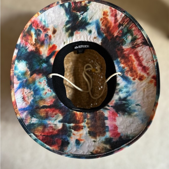 Hemlock Life Guart Straw Hat with Colorful Band - Picture 2 of 3